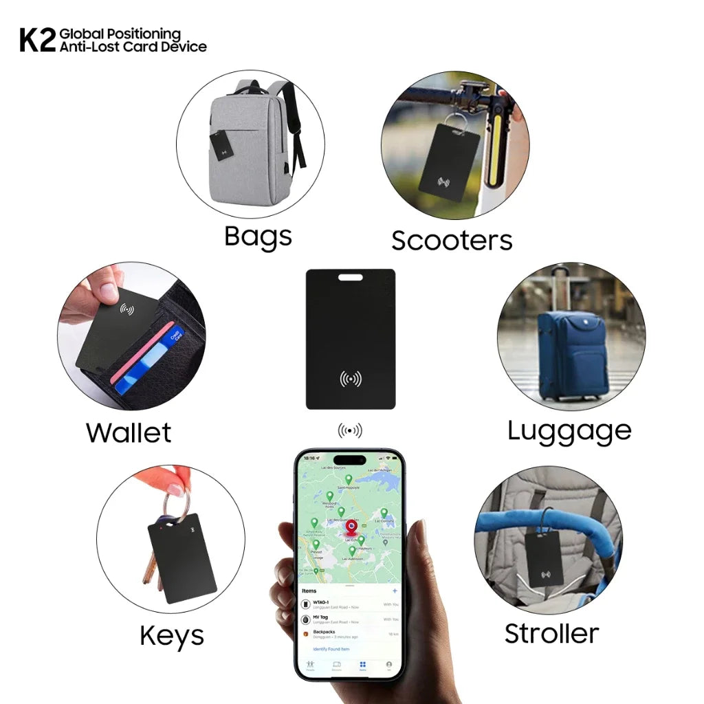 Ultra-Thin Find My Smart Card